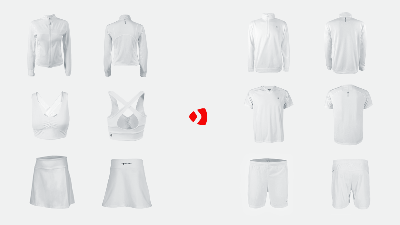 A collection of Padel Playing Kit and Sports kit.