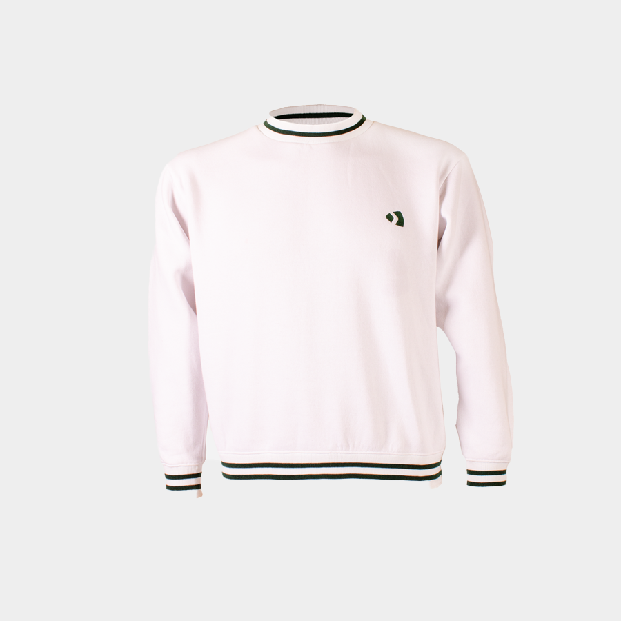 White Padel Jumper - Unisex 