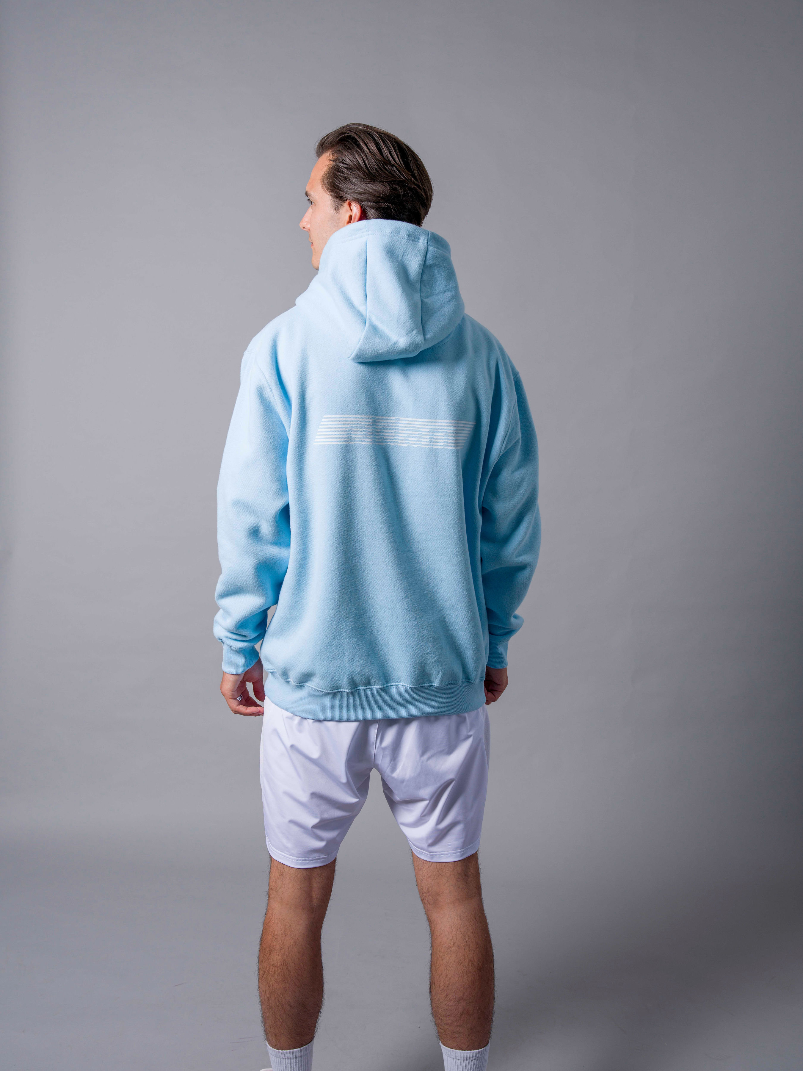 Court Hoodie - Baby Blue